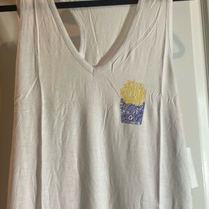 ABound tank top, french fry motif extra large🍟🍟🍟🍟